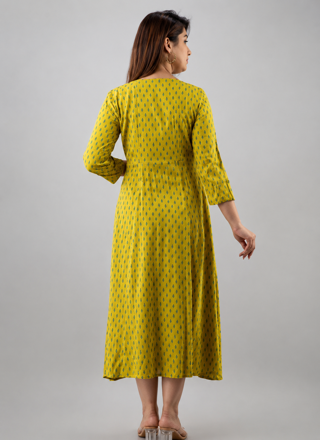 Trendy Printed Embroidered Rayon Kurti for Women